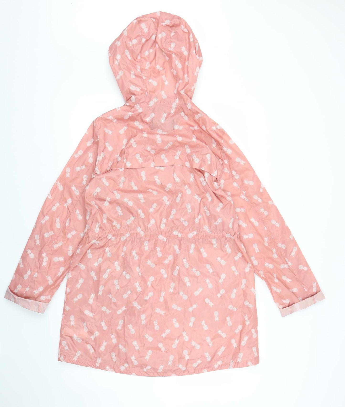 F&F Womens Pink   Rain Coat Coat Size 12  - Pineapple, rain mac