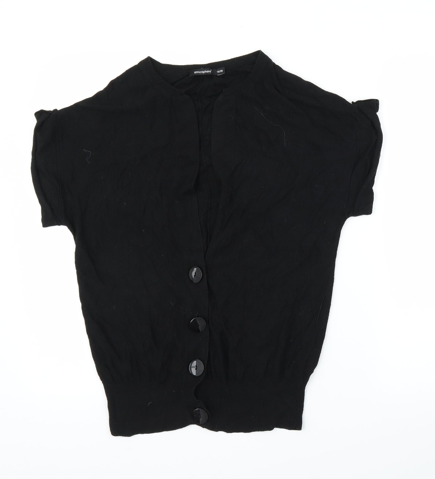 Primark Womens Black   Cardigan Jumper Size 10