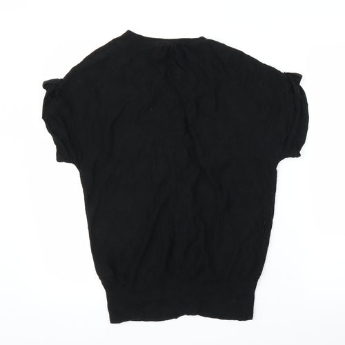 Primark Womens Black   Cardigan Jumper Size 10