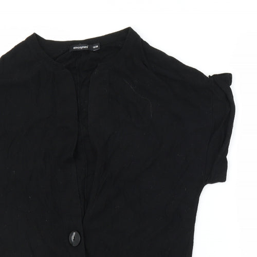 Primark Womens Black   Cardigan Jumper Size 10