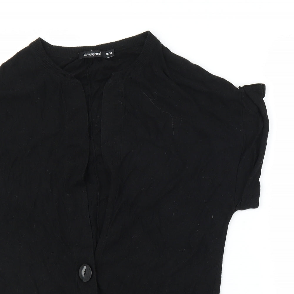 Primark Womens Black   Cardigan Jumper Size 10