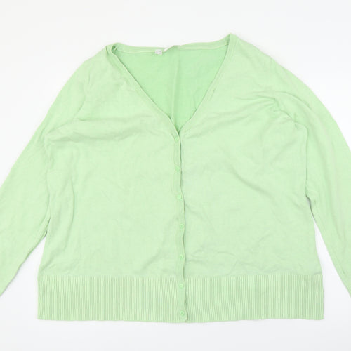 BPC Womens Green   Cardigan Jumper Size XL