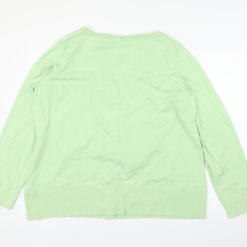 BPC Womens Green   Cardigan Jumper Size XL