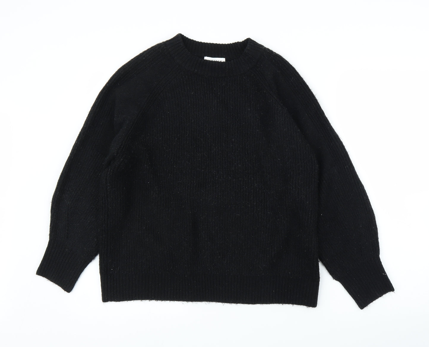 Topshop Womens Black   Pullover Jumper Size M