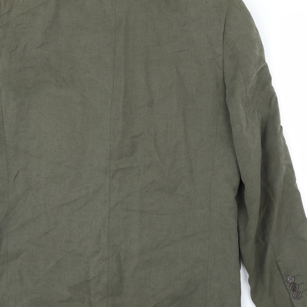 Ultimo Mens Green   Jacket Suit Jacket Size 38