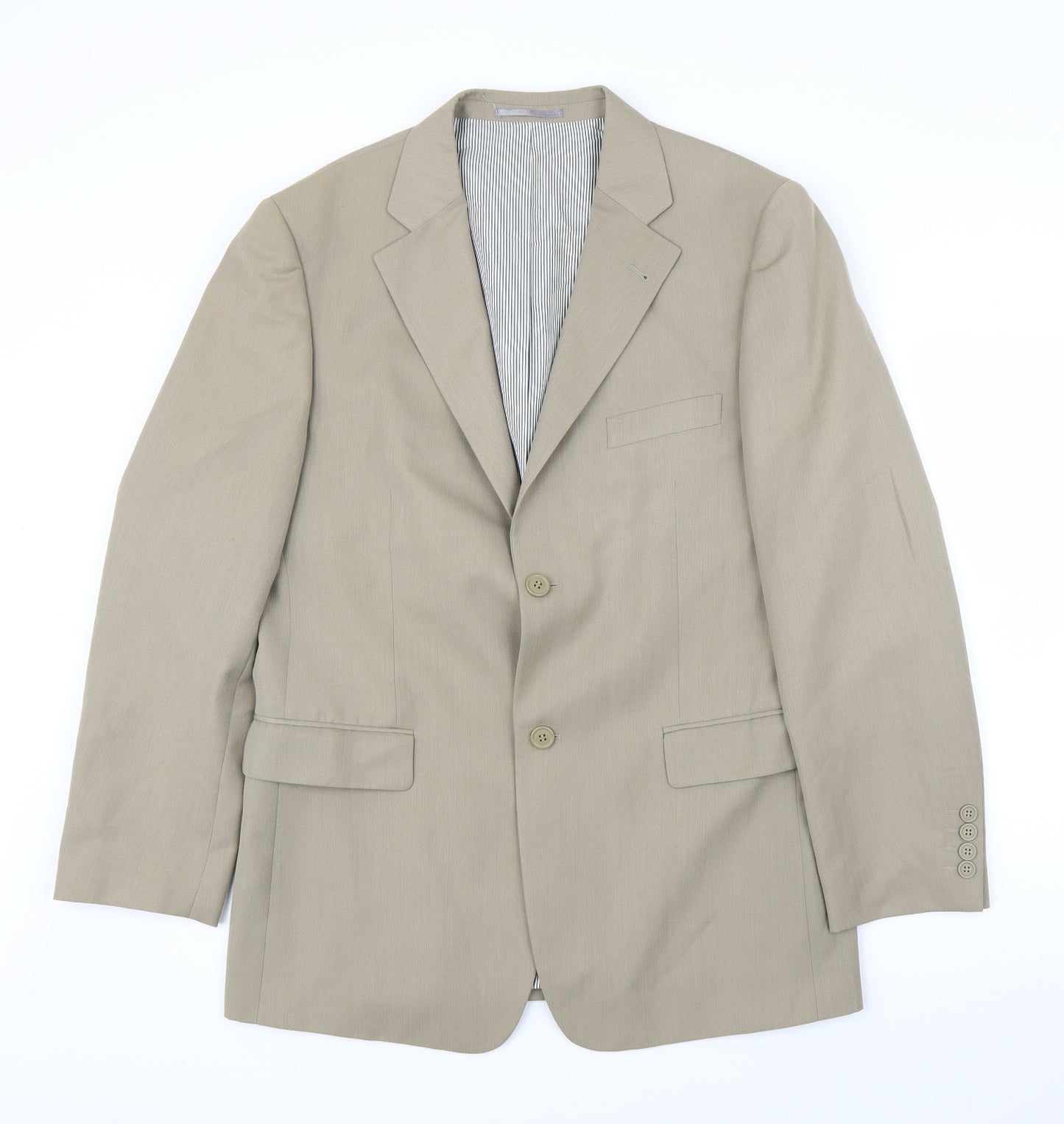 Matalan Mens Beige   Jacket Suit Jacket Size 40