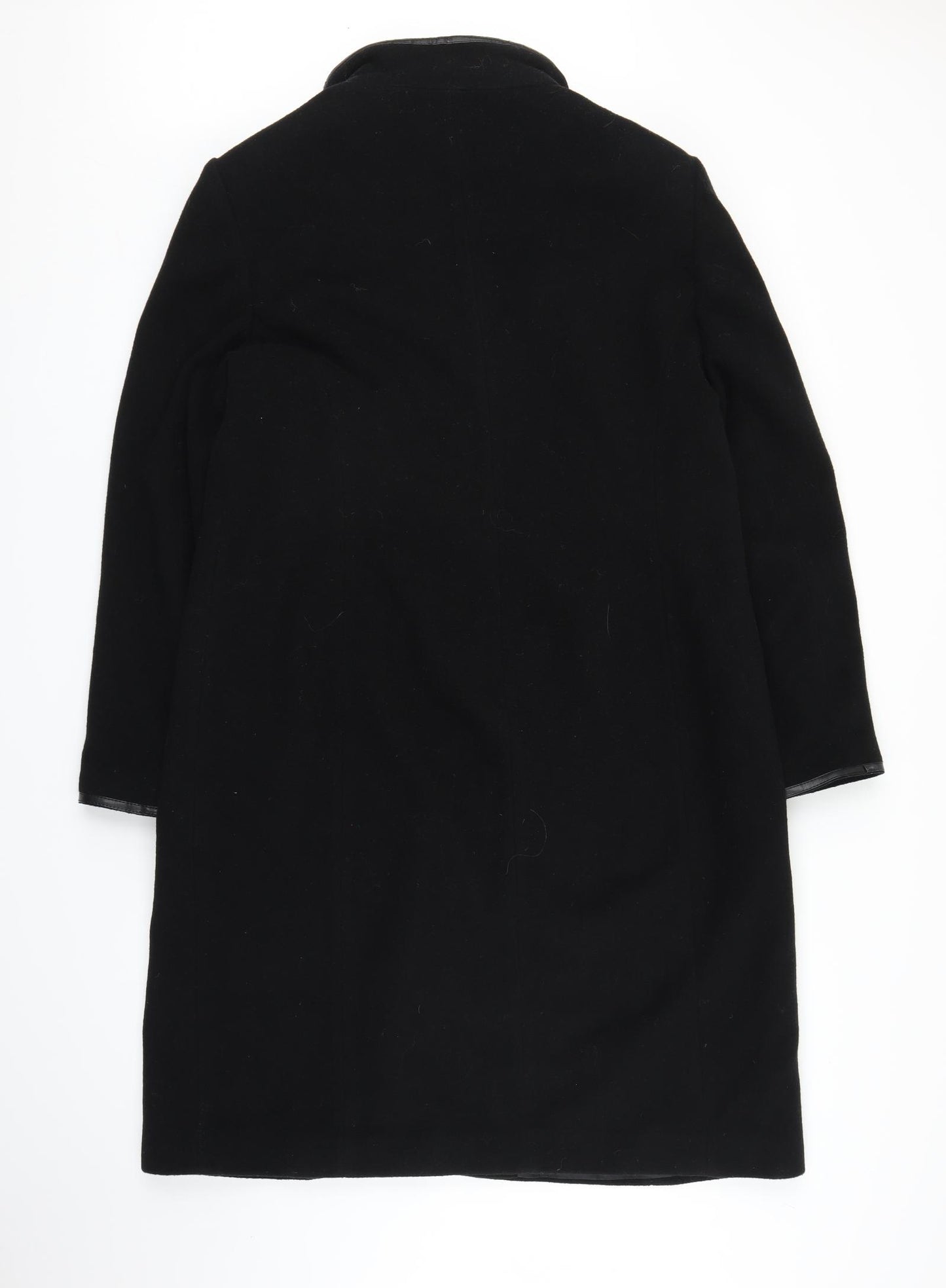 George Womens Black   Overcoat Coat Size L