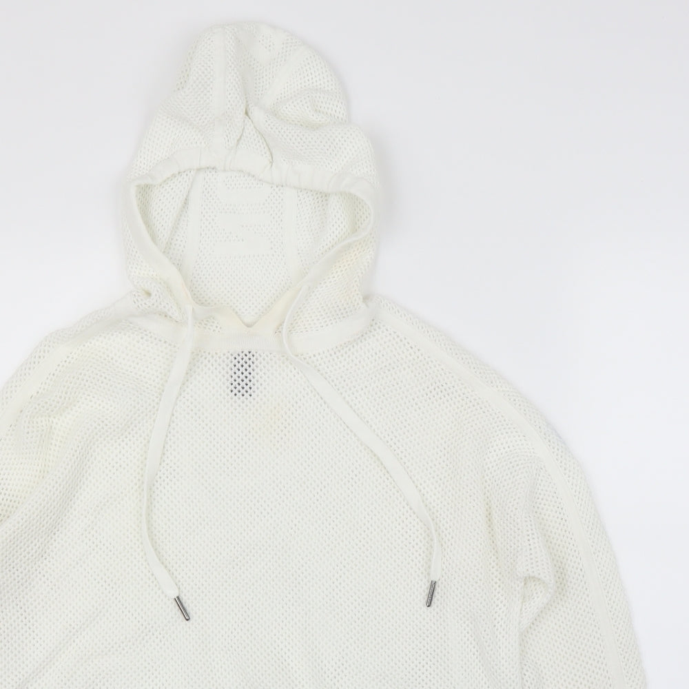 Sweaty Betty Womens White   Pullover Hoodie Size XS