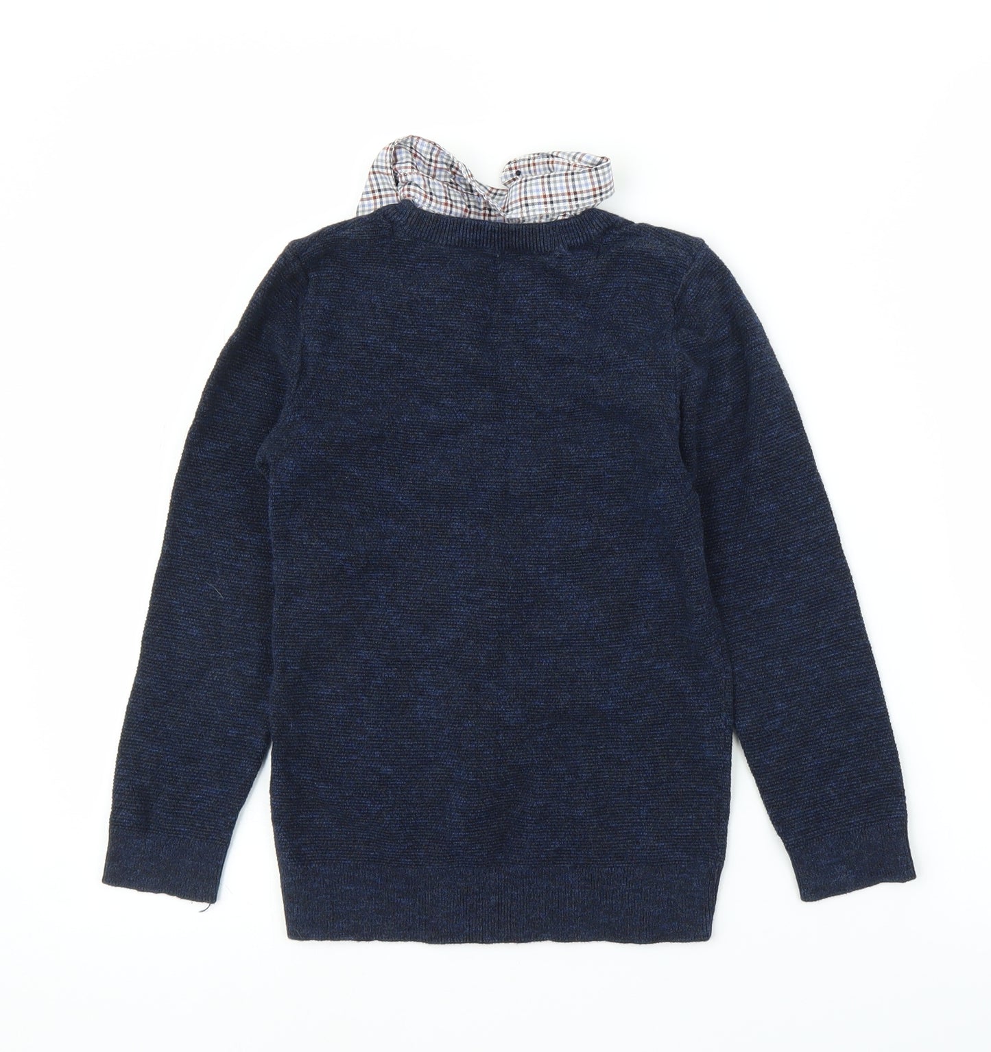 NEXT Boys Blue   Pullover Jumper Size 7 Years