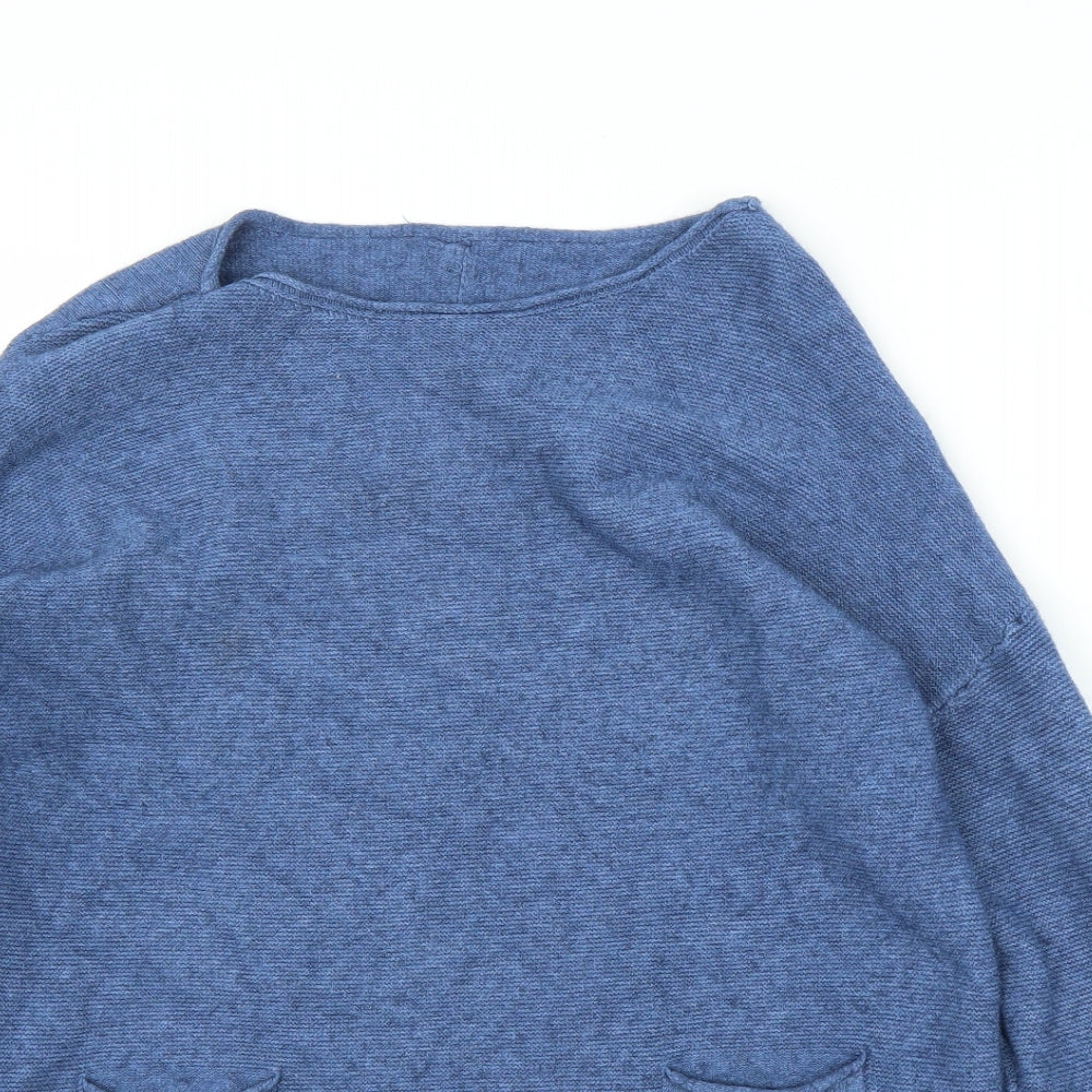 Preworn Womens Blue   Cardigan Jumper Size M
