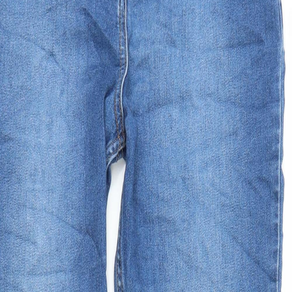 Papaya Womens Blue  Denim Straight Jeans Size 12 L28 in