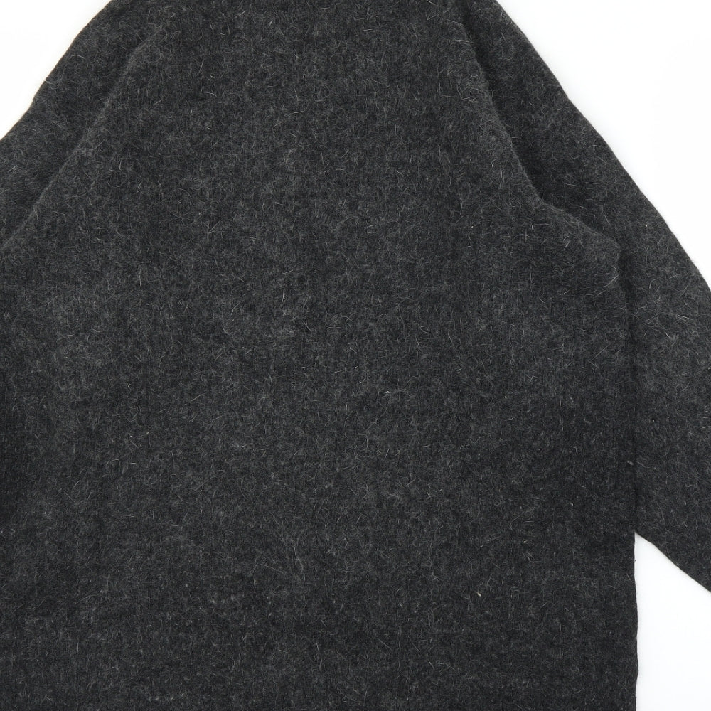 Passport Womens Grey   Pullover Jumper Size L