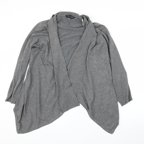 Dorothy Perkins Womens Grey   Cardigan Jumper Size 12