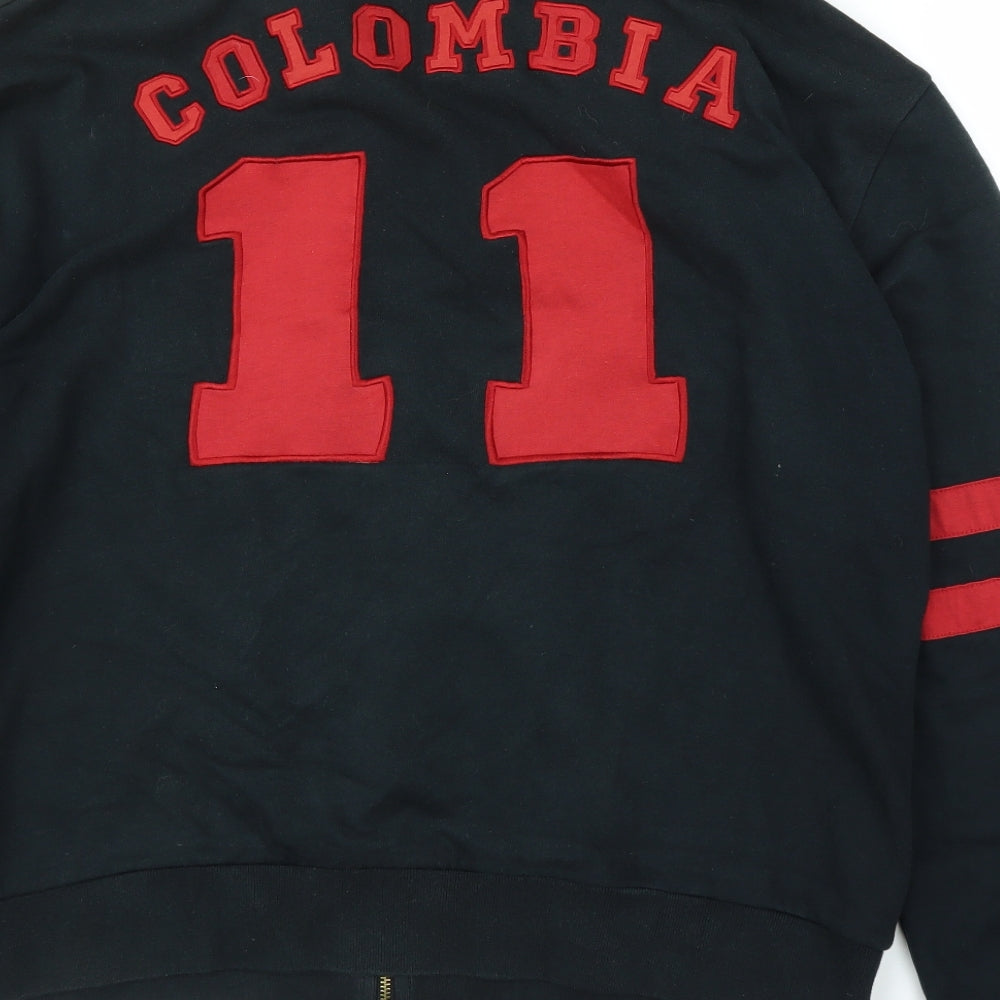 Narcos Mens Black   Full Zip Jumper Size 2XL