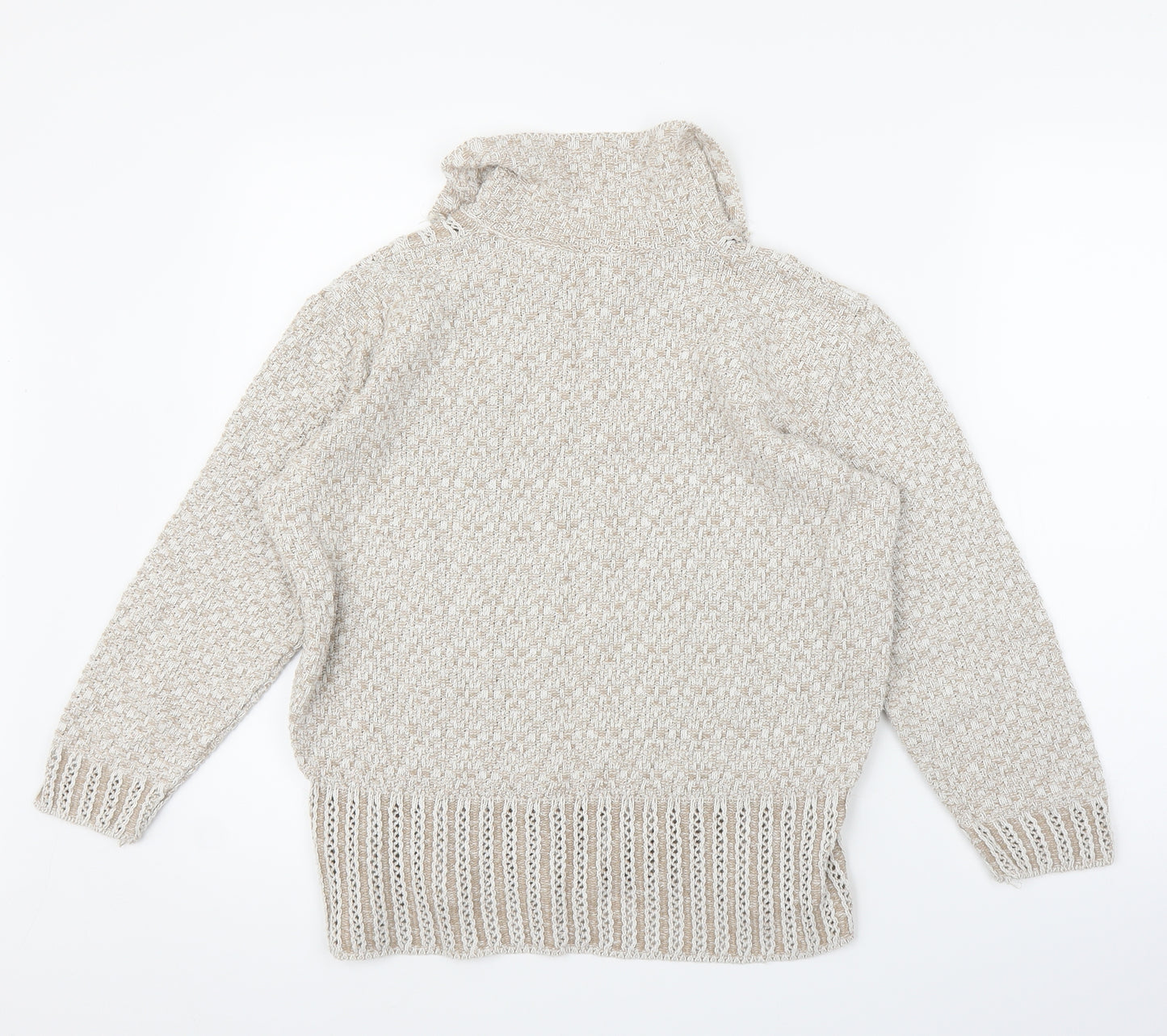 Preworn Womens Beige   Pullover Jumper Size M