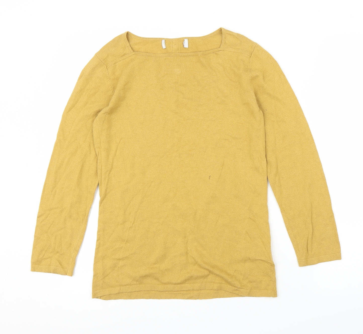 NEXT Womens Yellow   Basic Blouse Size 6