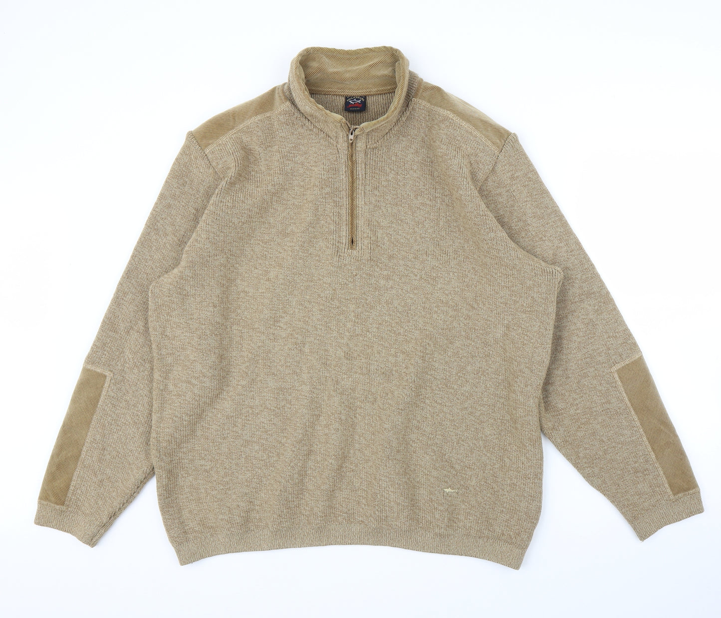 Paul Shark Mens Brown   Pullover Jumper Size XL