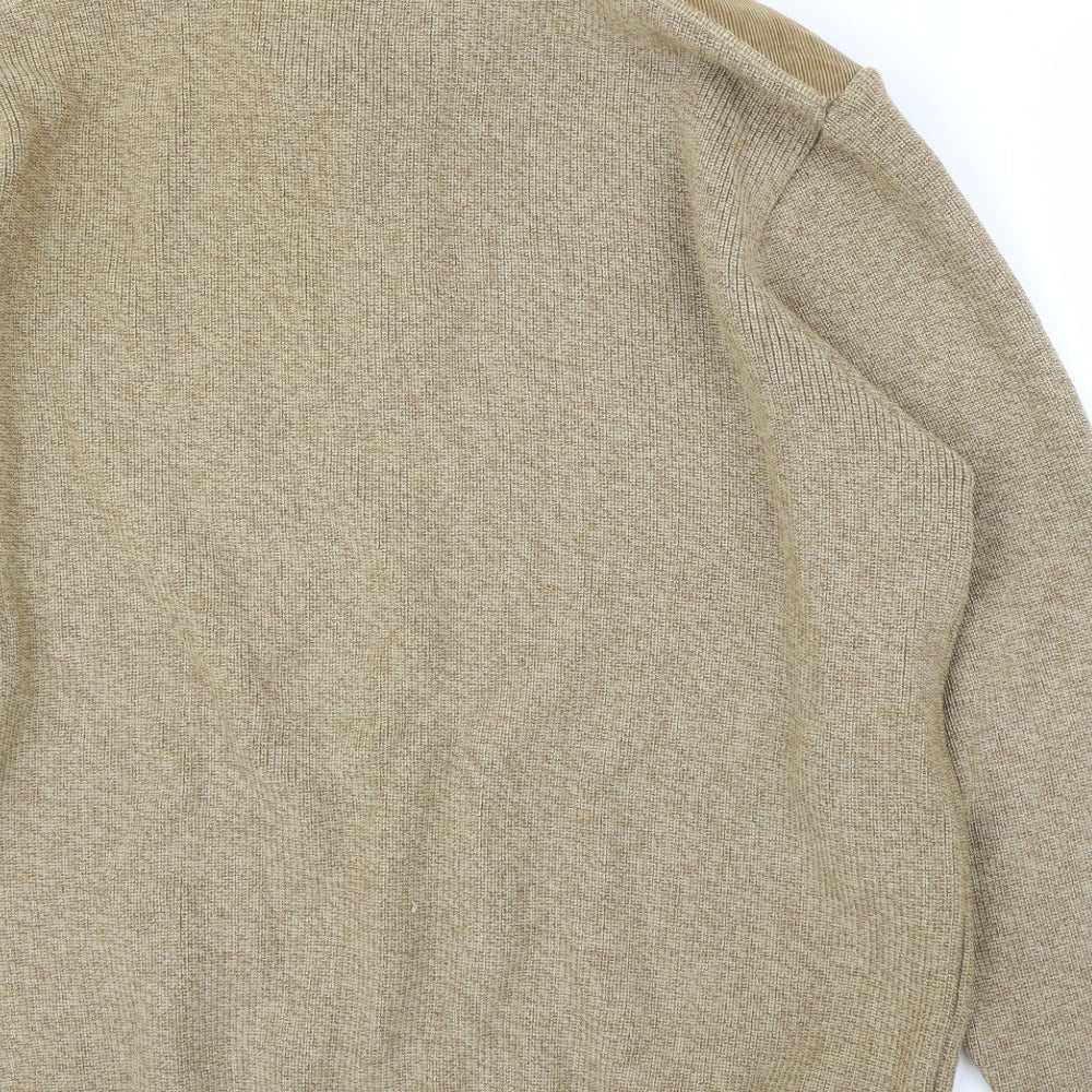 Paul Shark Mens Brown   Pullover Jumper Size XL