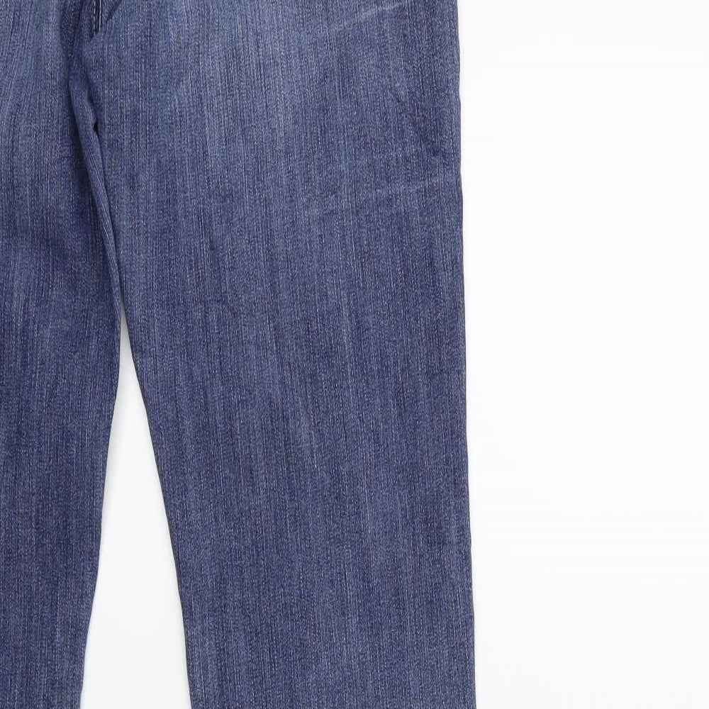 Mavi Womens Blue  Denim Straight Jeans Size 28 in L32 in