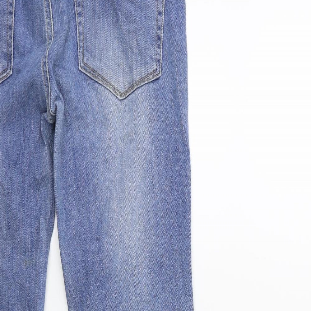 zoul Womens Blue  Denim Flared Jeans Size 27 in L28 in