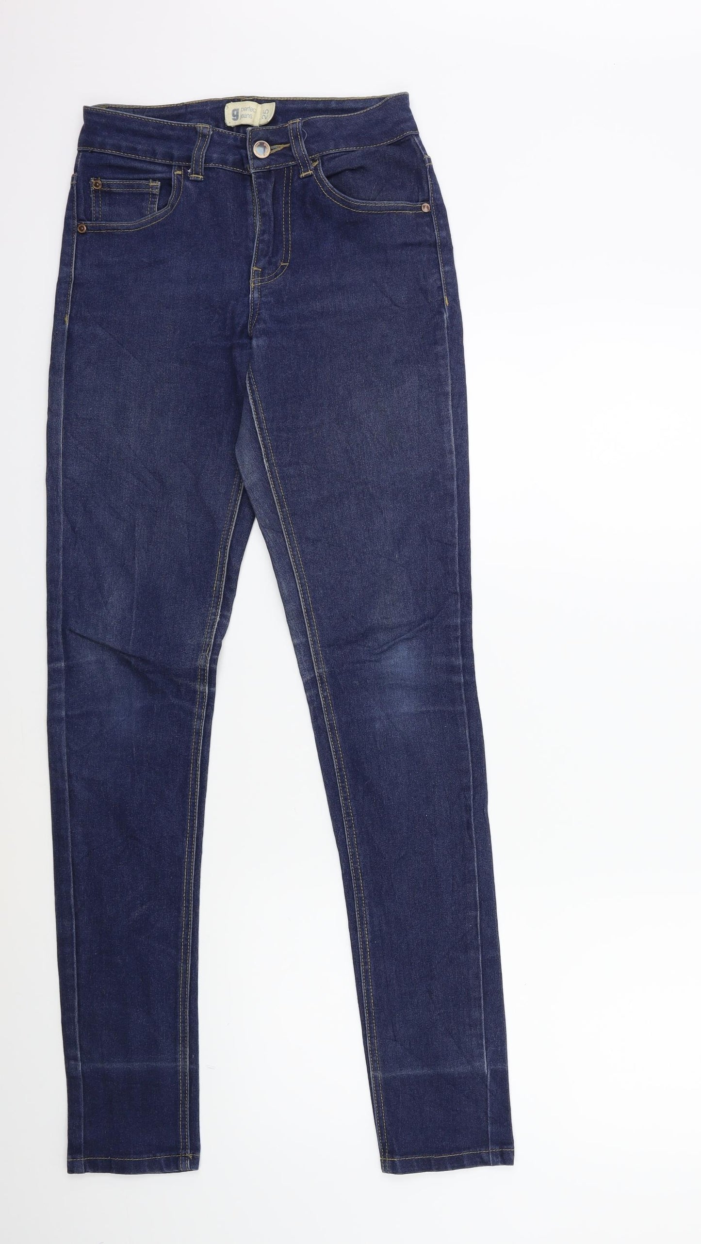 Gina Tricot Womens Blue  Denim Skinny Jeans Size 25 in L30 in