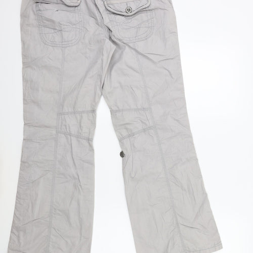 edc by Esprit Womens Grey   Cargo Trousers Size 42 L28 in