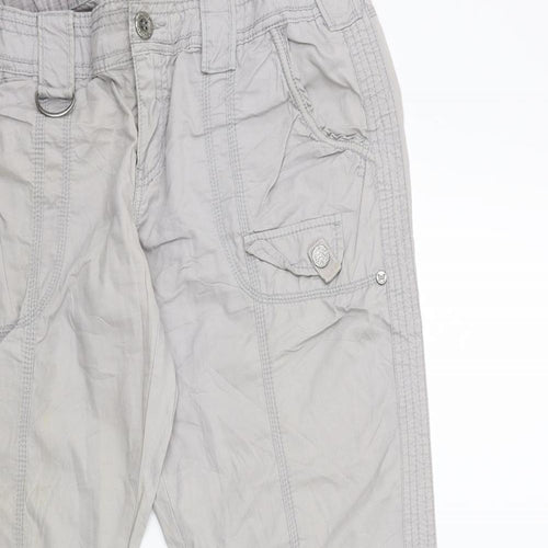 edc by Esprit Womens Grey   Cargo Trousers Size 42 L28 in