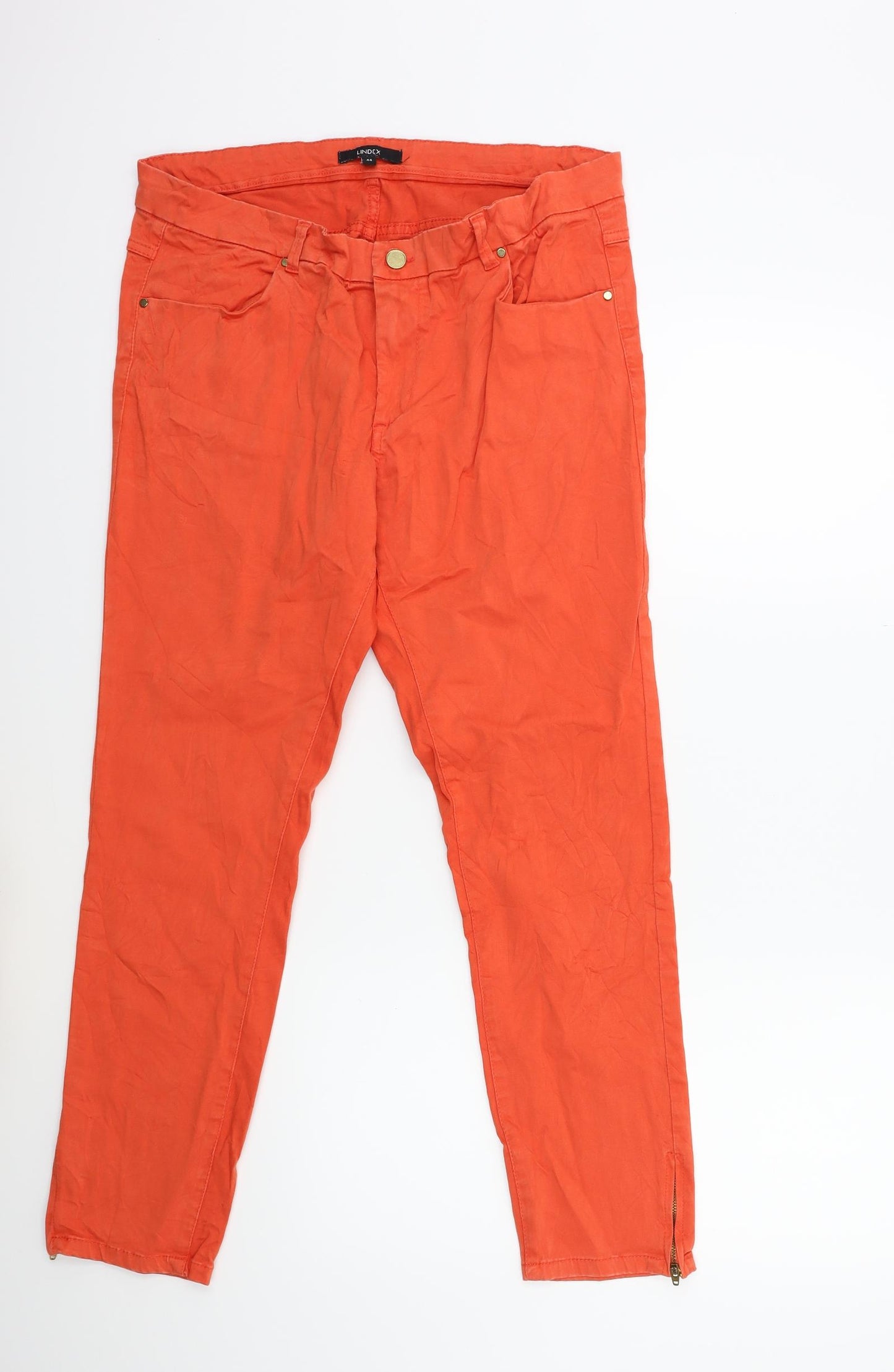 Lindex Womens Red   Trousers  Size 16 L27 in