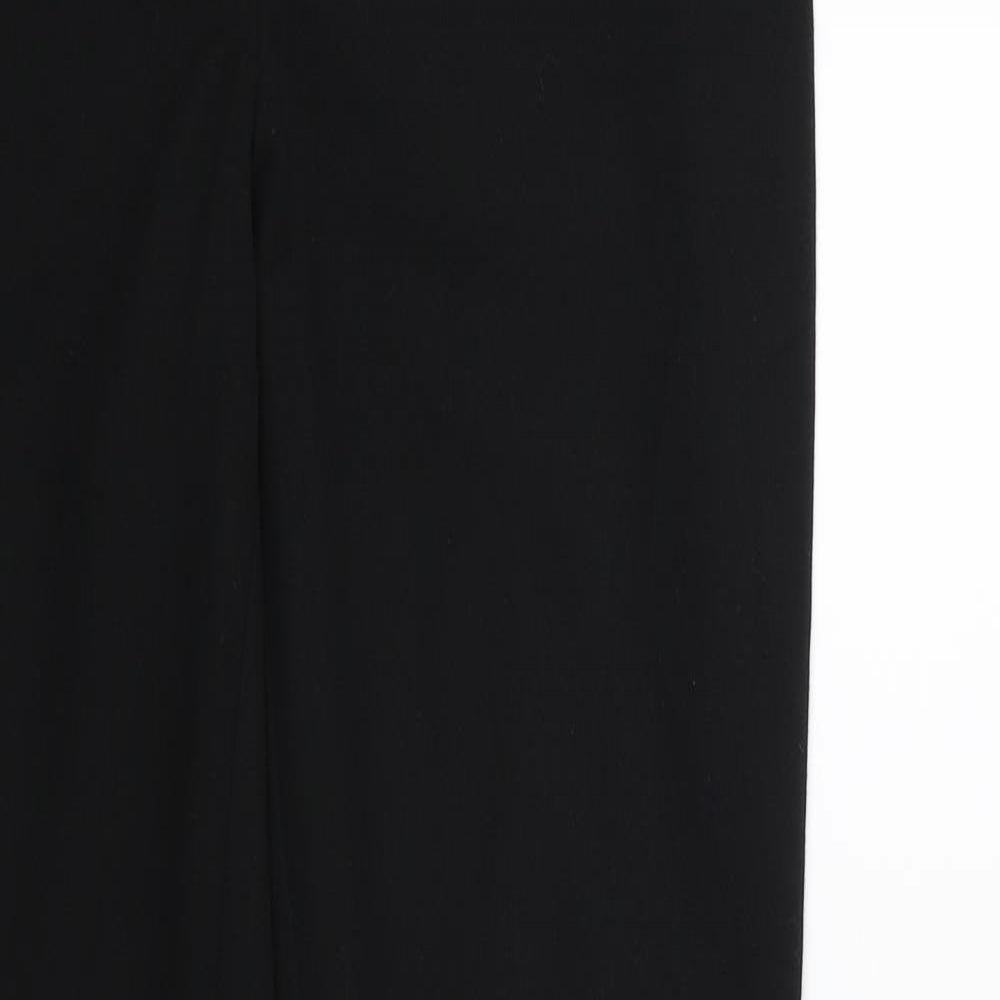 NEXT Womens Black   Trousers  Size 8 L28 in
