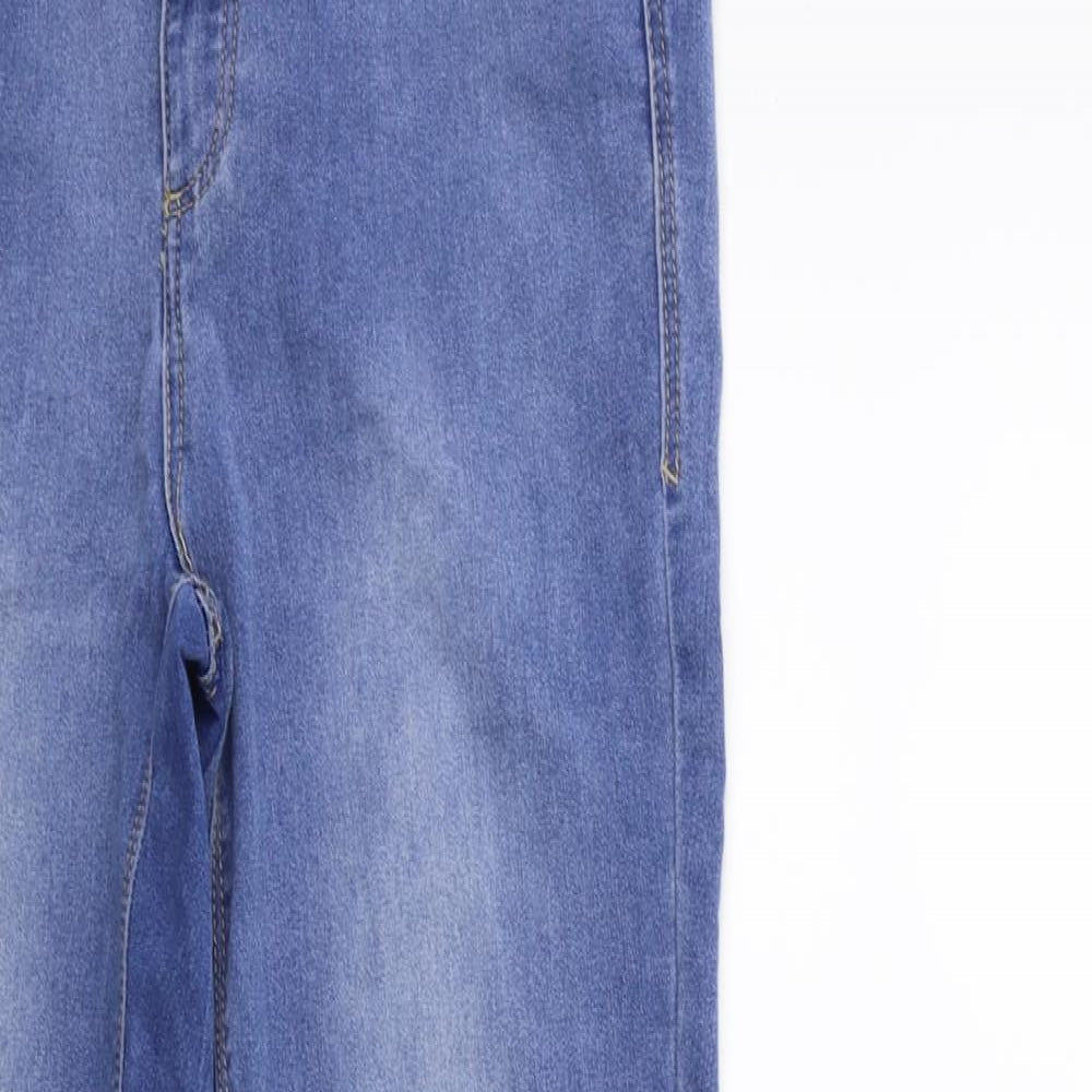 Dorothy Perkins Womens Blue  Denim Skinny Jeans Size 12 L29 in