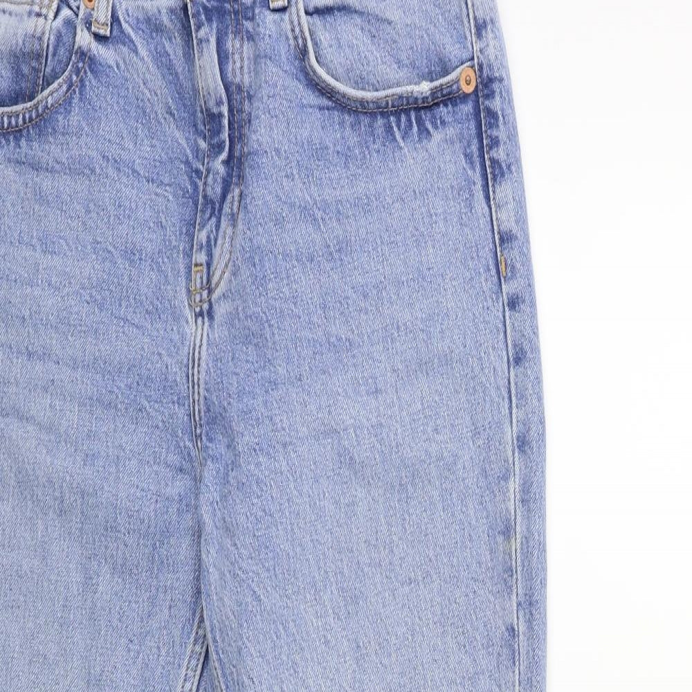 Zara Womens Blue  Denim Skinny Jeans Size 8 L27 in