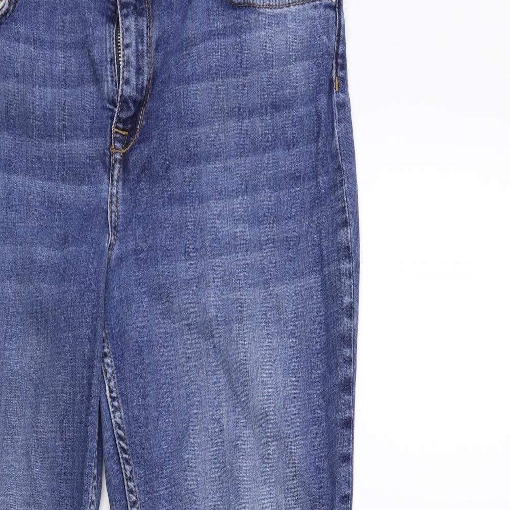 River Island Womens Blue  Denim Skinny Jeans Size 12 L29 in