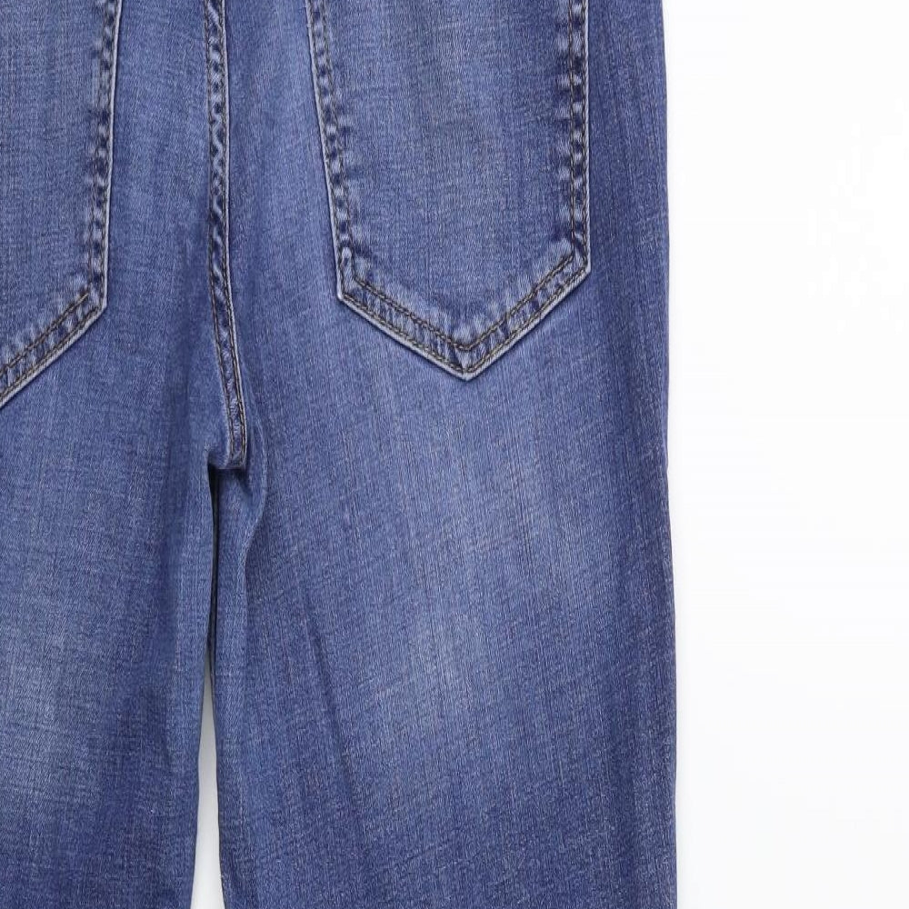 River Island Womens Blue  Denim Skinny Jeans Size 12 L29 in
