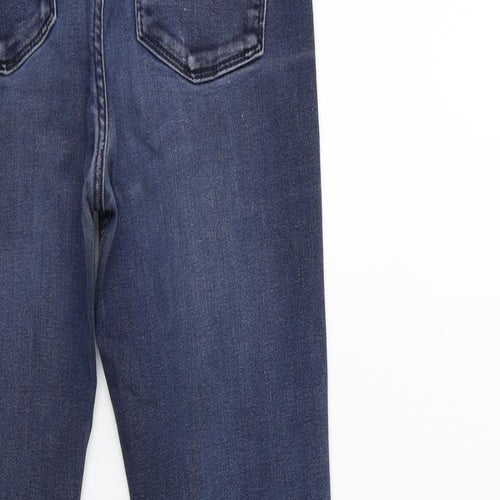 Zara Womens Blue  Denim Skinny Jeans Size 10 L28 in