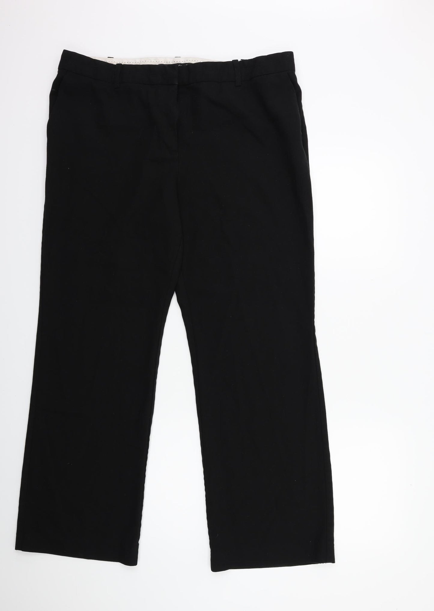 NEXT Mens Black   Trousers  Size 18 L29 in