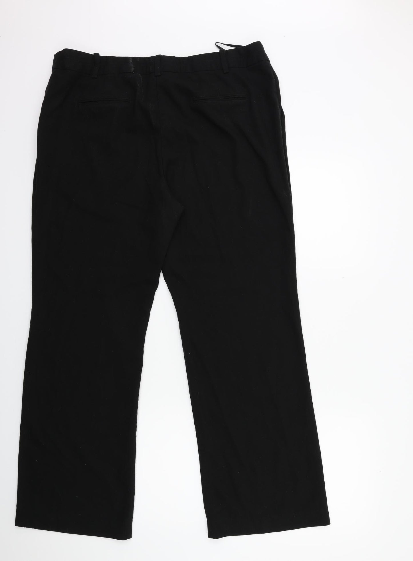 NEXT Mens Black   Trousers  Size 18 L29 in
