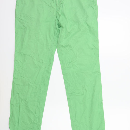 Preworn Womens Green   Trousers  Size 34 in L28 in