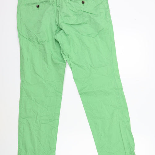 Preworn Womens Green   Trousers  Size 34 in L28 in