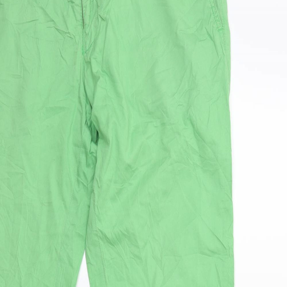 Preworn Womens Green   Trousers  Size 34 in L28 in