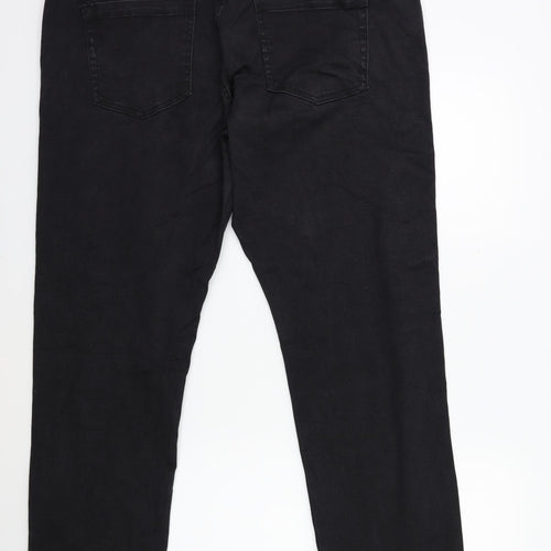 Zizzi Womens Black  Denim Skinny Jeans Size 38 in L30 in