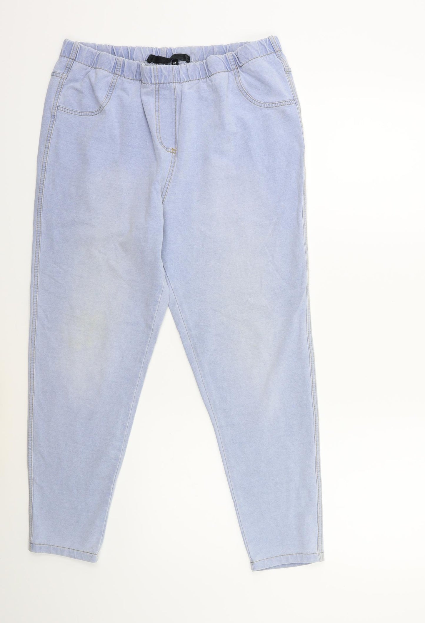 NEXT Womens Blue  Denim Jegging Jeans Size 16 L25 in