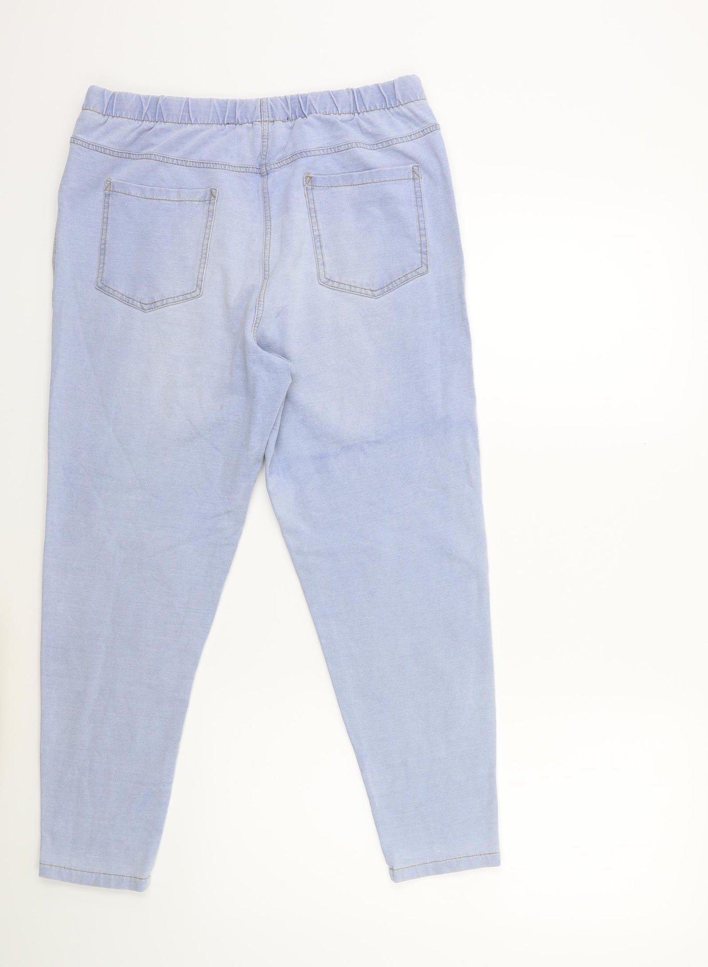 NEXT Womens Blue  Denim Jegging Jeans Size 16 L25 in