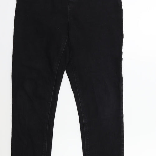 Soon Womens Black  Denim Jegging Jeans Size 12 L28 in