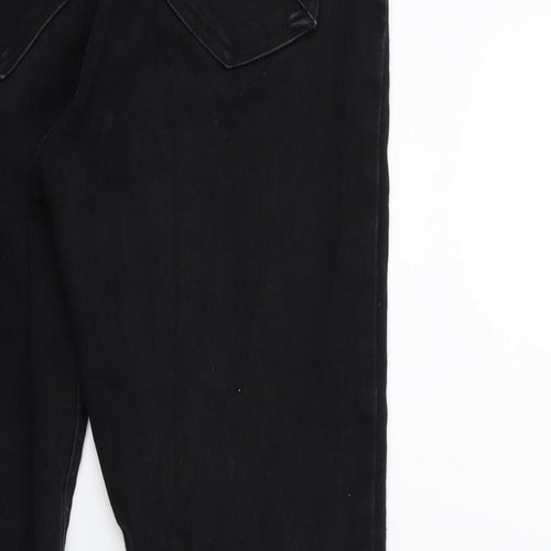 Soon Womens Black  Denim Jegging Jeans Size 12 L28 in