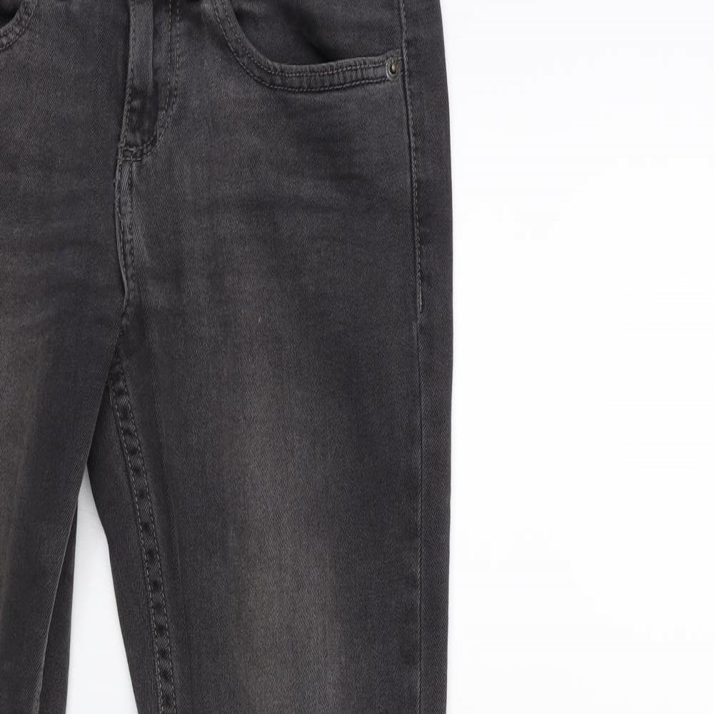Topshop Womens Grey  Denim Skinny Jeans Size 25 in L30 in
