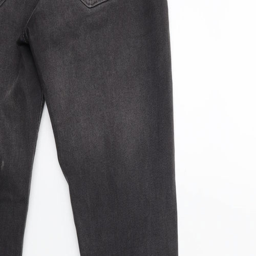 Topshop Womens Grey  Denim Skinny Jeans Size 25 in L30 in