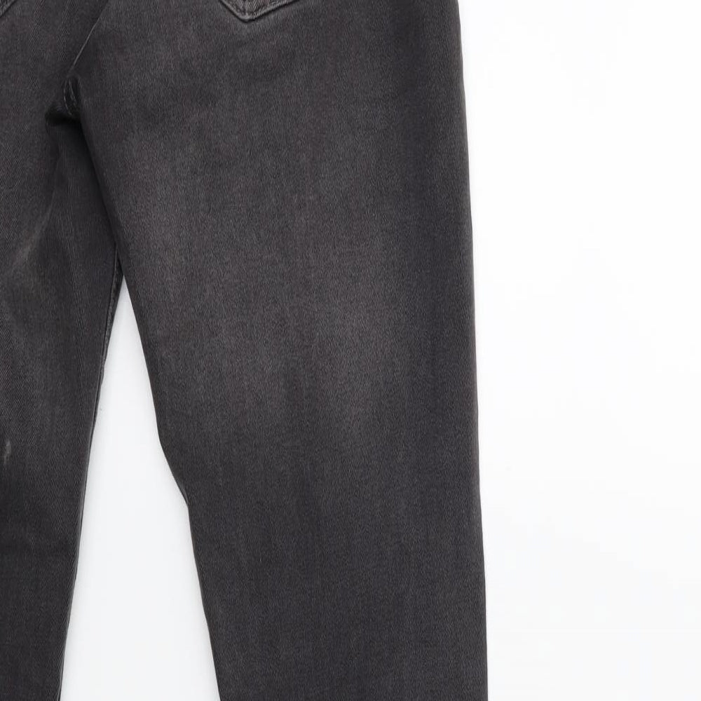 Topshop Womens Grey  Denim Skinny Jeans Size 25 in L30 in