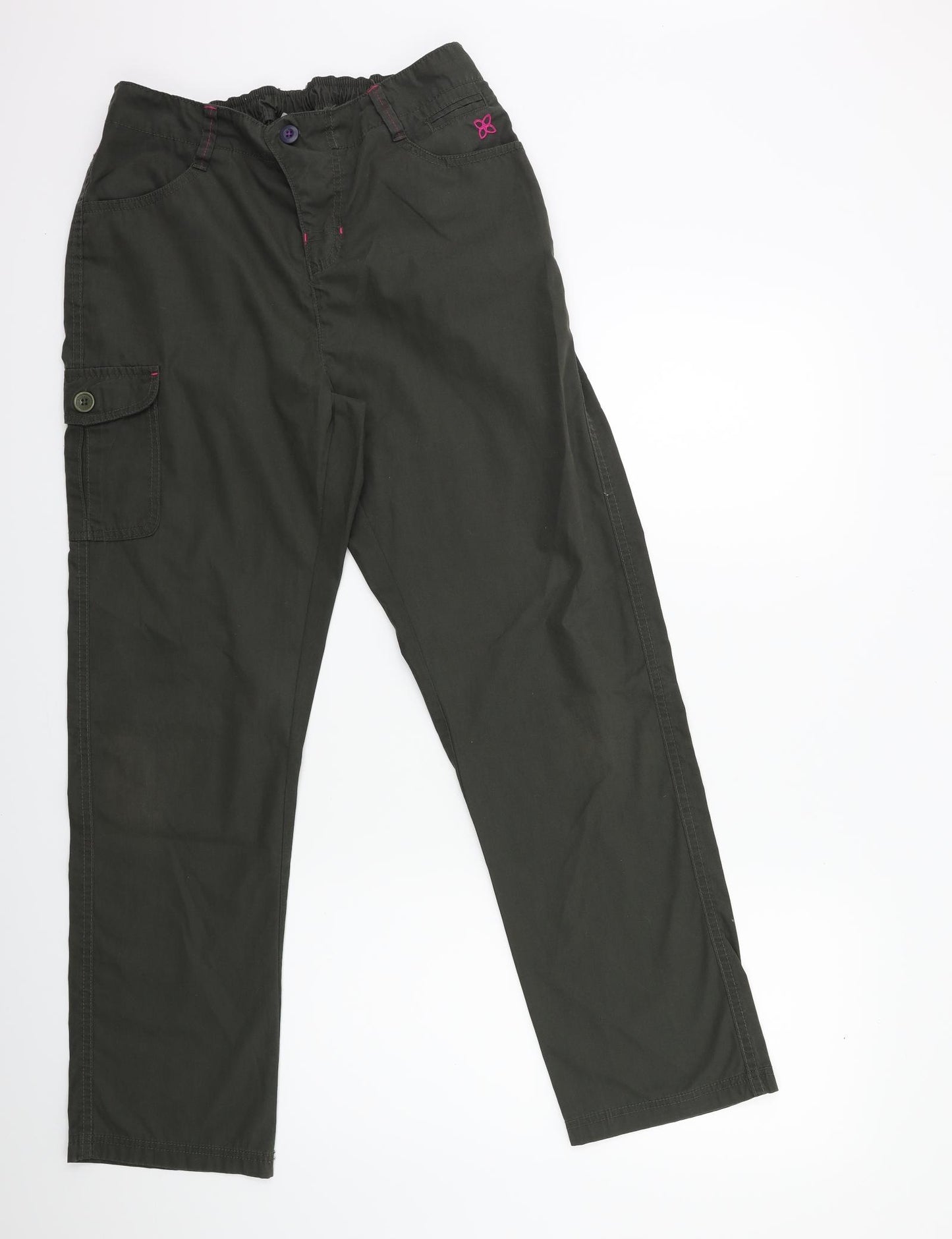 Trespass Womens Green   Cargo Trousers Size 12 L29 in