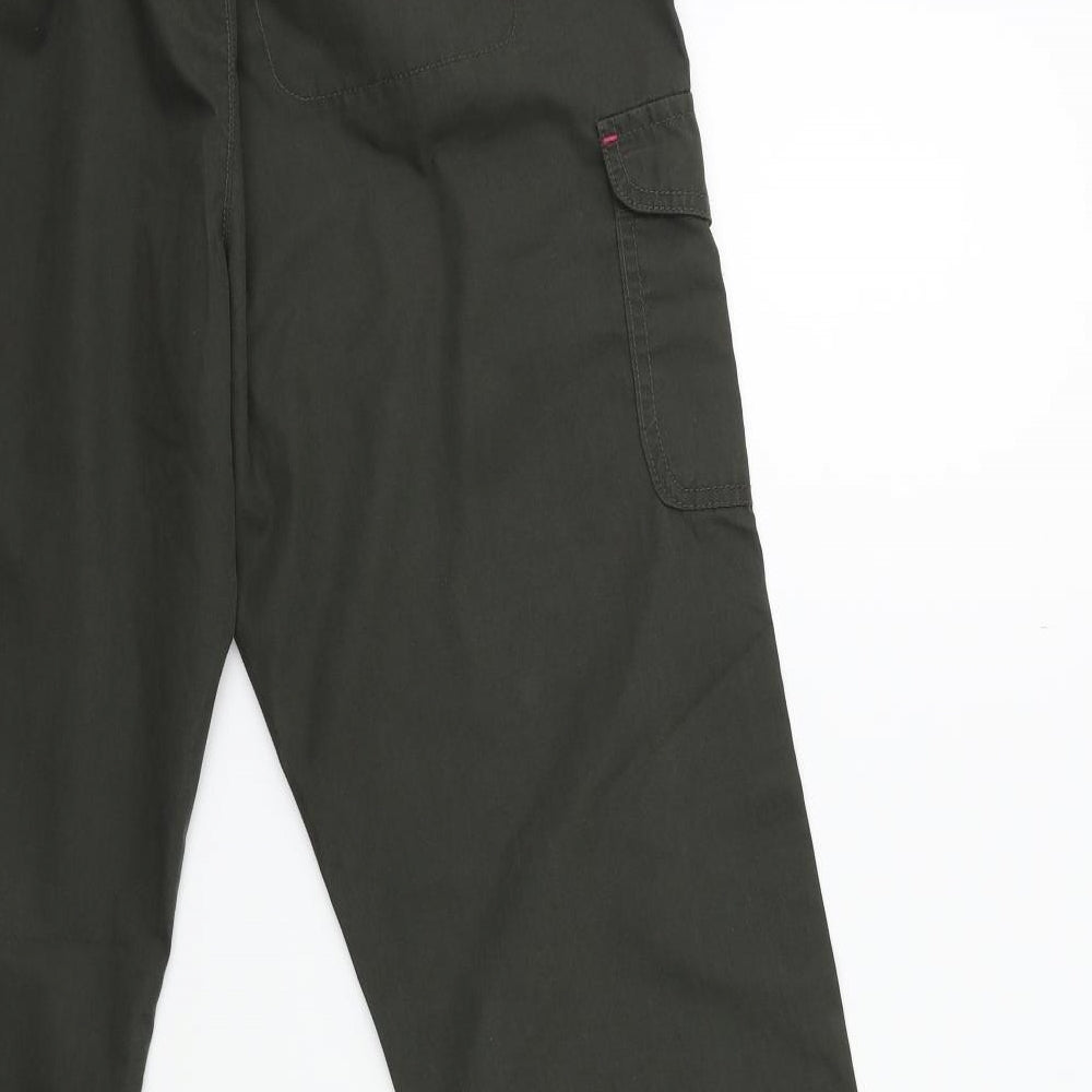 Trespass Womens Green   Cargo Trousers Size 12 L29 in