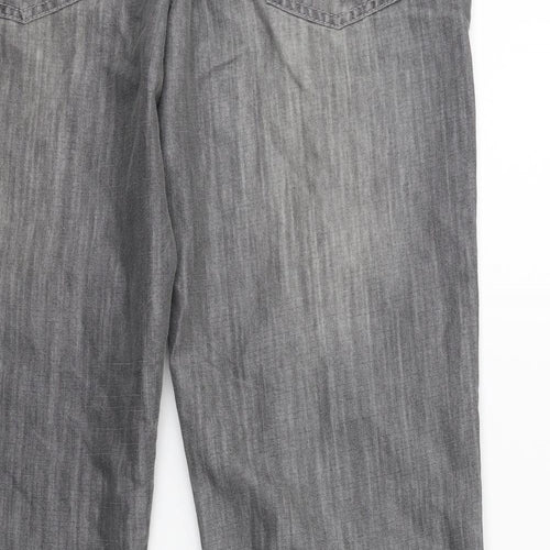 Denim & Co. Womens Grey  Denim Jegging Jeans Size 10 L28 in